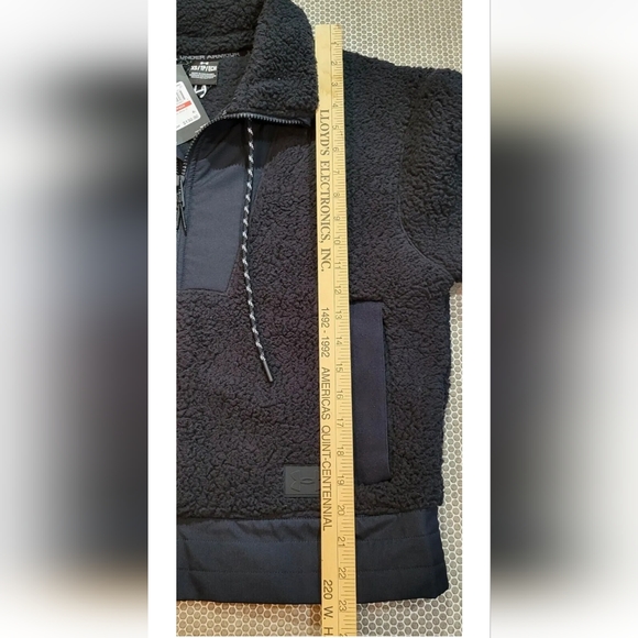 Under Armour Women's Legacy Sherpa Full-Zip Jacket Black Size XSmall-NWT - Picture 12 of 15